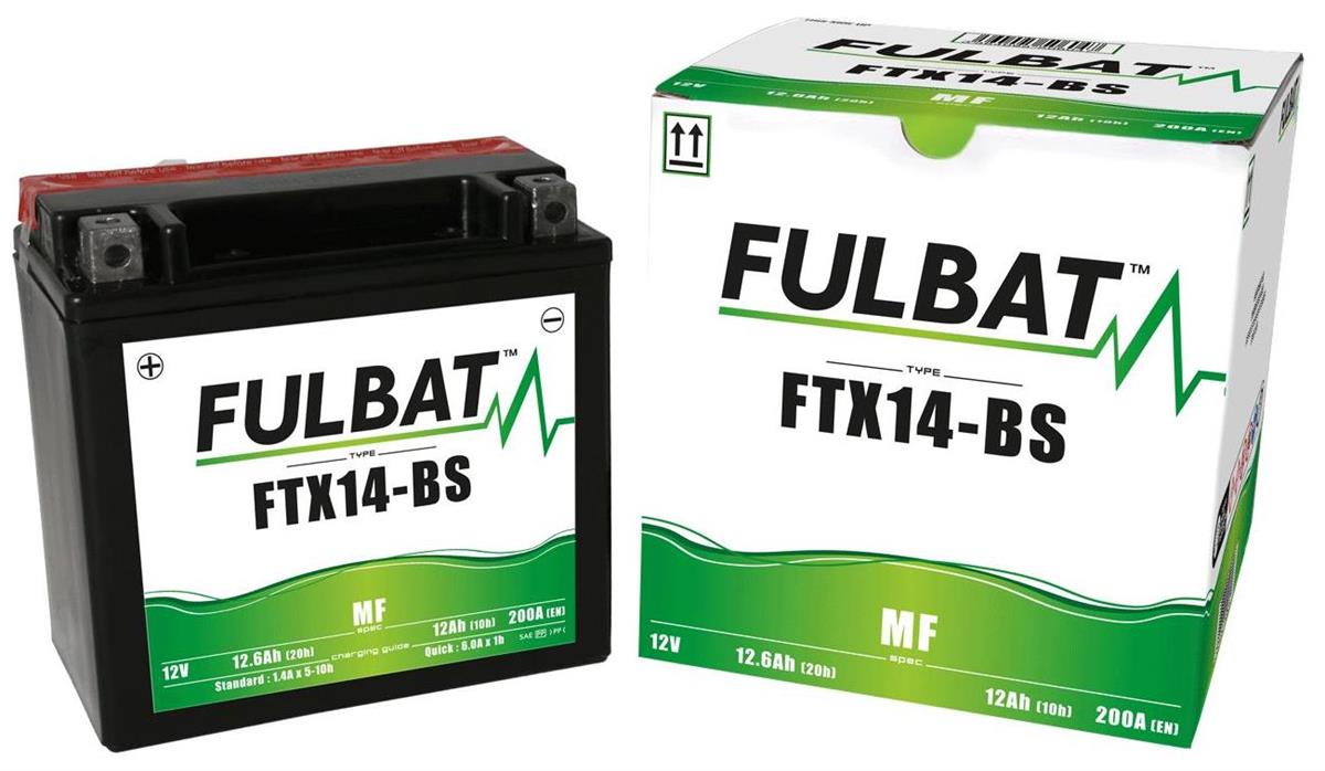 Batteria Fulbat Per BMW R 1250 RS 19 23 FTX14 BS 12V Tipo MF