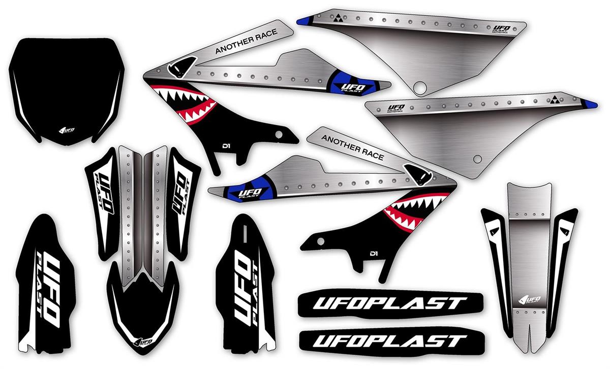 Kit Plastiche Grafiche Adesive Ufo Plast Yamaha Yz Thunder