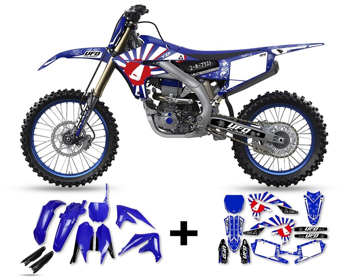 Kit Plastiche Grafiche Adesive Ufo Plast Yamaha Yz F