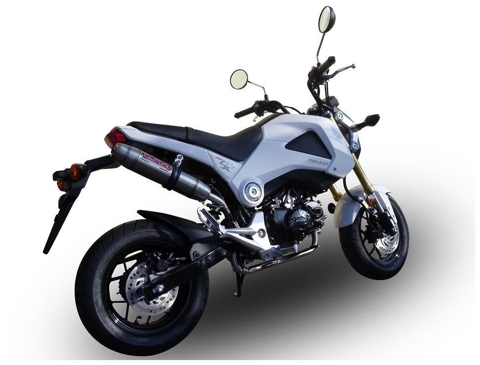 Gpr Deeptone Inox Complete Exhaust System Honda Msx Grom