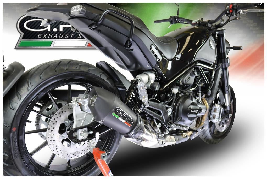 Gpr Gpe Ann Black Titanium Exhaust Benelli Leoncino Trail