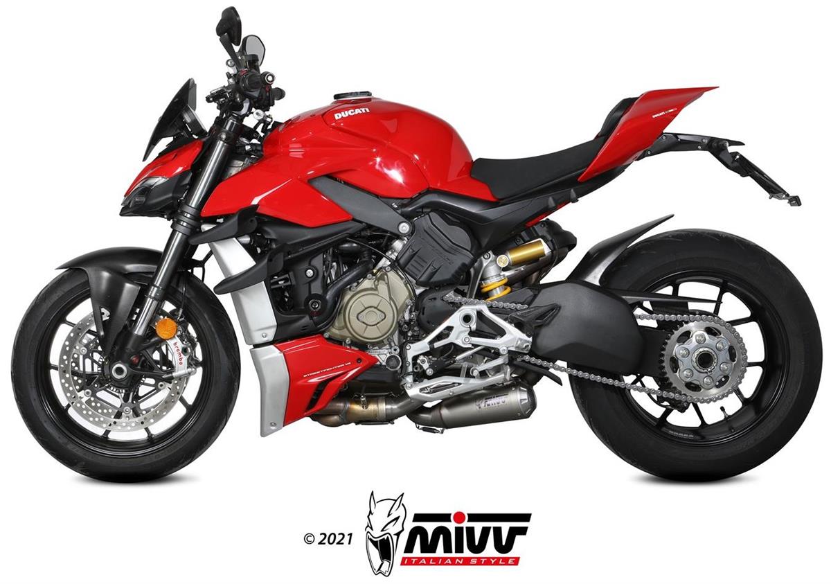 Scarico Terminale Mivv X M1 Ducati Streetfighter V4 20 22 Non Omologati