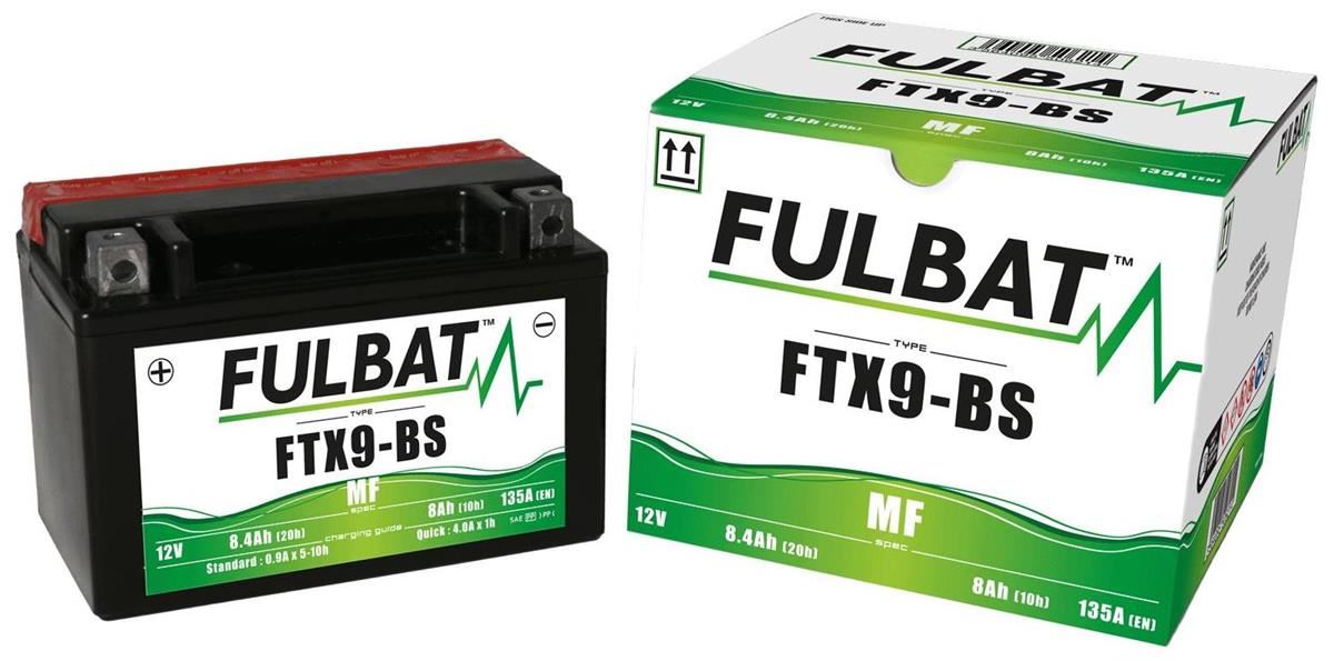 Fulbat battery for Royal Enfield Scram 411 22-23 FTX9-BS 12V model