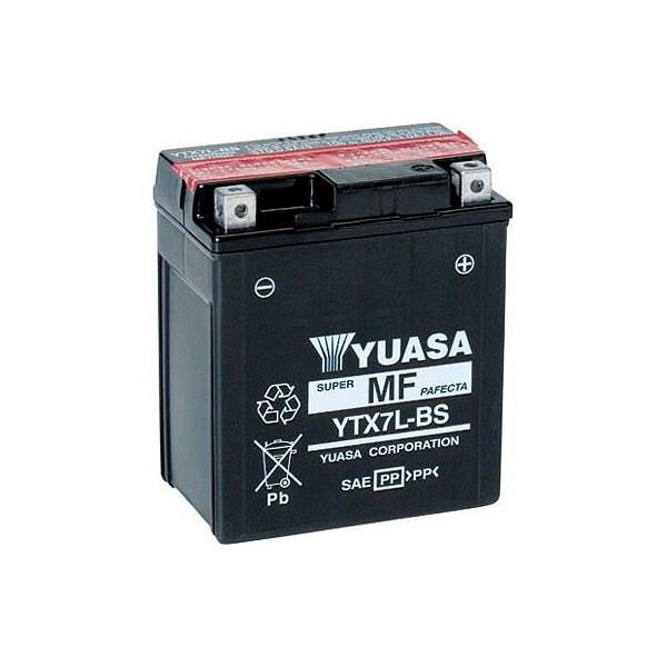 Mighty Max Battery YTX7L-BS 12V 6Ah Battery Replaces Piaggio Vespa  Primavera 150 2013