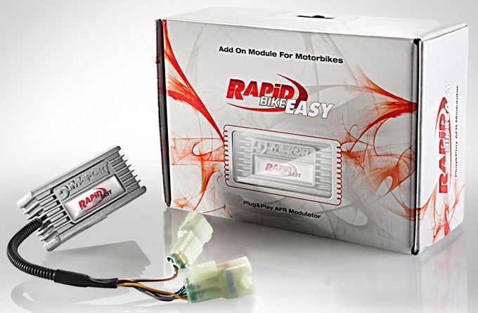 Rapid Bike electronic unit EASY for Kawasaki Ninja 250 R 08-12 with cable  plug and play cod. KRBEA-021
