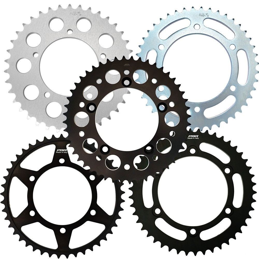 Rear steel sprockets PBR chain 525 for KTM 990 Super Duke R 08-09