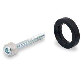 Adattatore per installare protezione leva freno e frizione con parti originali CNC Racing per Ducati Monster 937 ABS 21-25