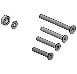 Adattatore singolo contrappeso CNC RACING per CNC Racing per Aprilia RS 660 21-23