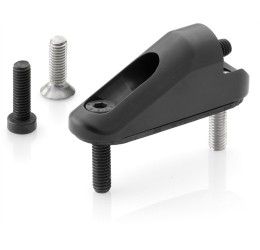 Adattatore specchio a carena Rizoma per Kawasaki ZX-4RR 24-25 colore Black