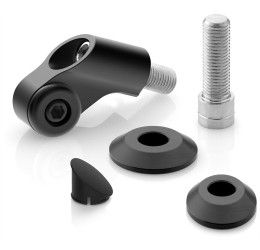 Adattatore specchio a manubrio Rizoma per ducati multistrada 1200 enduro pro 17-18 colore Black