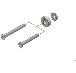 Adattatore specchio bar end per CNC Racing per Aprilia RS 660 21-23