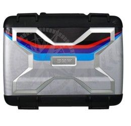 Adesivo borsa laterale Puig per BMW R 1200 GS 17-18 colore nero (PER UNA SOLA BORSA)