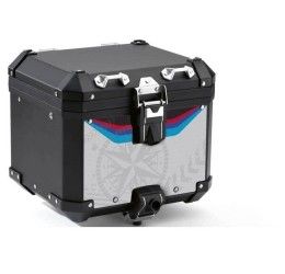 Adesivo borsa laterale Puig per BMW R 1200 GS 17-18 colore nero (PER UNA SOLA BORSA)