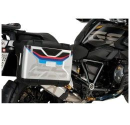 Adesivo borsa laterale Puig per BMW R 1200 GS Adventure 17-18 colore nero (PER UNA SOLA BORSA)