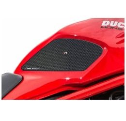 Adesivo protezione laterale serbatoio Puig per Ducati Monster 1200 14-20 colore nero
