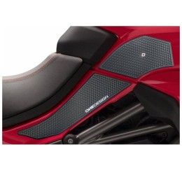 Adesivo protezione laterale serbatoio Puig per Ducati Multistrada 1260 Pikes Peak 18-20 colore nero