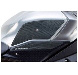 Adesivo protezione laterale serbatoio Puig per Yamaha R1 15-19 colore nero