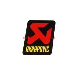 Adesivo resistente al calore con logo AKRAPOVIC - 70x75