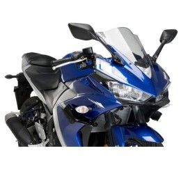 Alette anteriori Downforce Sport Puig per Yamaha R3 15-18 colore nero (1 coppia)