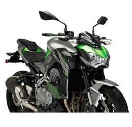 Alette laterali Downforce Puig per Kawasaki Z 900 17-19 colore verde