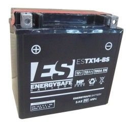 Batteria Energysafe per Aprilia Caponord 1000 ABS 01-09 ESTX14-BS da 12V/12AH (Dimensioni 150x87x145 mm)