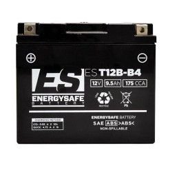 Batteria Energysafe per Aprilia Sportcity 250 IE 06-08 EST12B-B4 sigillata attivata da 12V/10AH (Dimensioni 150x36x130 mm)