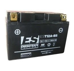 Batteria Energysafe per Aprilia Tuono V4 1100 RR 15-20 EST12A-BS da 12V/10AH (Dimensioni 150x87x105 mm)