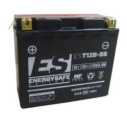 Batteria Energysafe per Ducati Hypermotard 796 10-12 EST12B-BS da 12V/10AH (Dimensioni 152x70x131 mm)