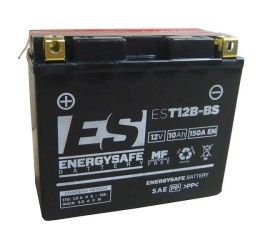 Batteria Energysafe per Kawasaki ZX-10R 04-10 EST12B-BS da 12V/10AH (Dimensioni 152x70x131 mm)