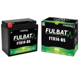 Batteria Fulbat per Aprilia Dorsoduro 1200 ABS 11-16 FTX14-BS sigillata attivata da 12V