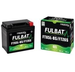 Batteria Fulbat per Aprilia RS4 50 11-17 FTX5L-BS sigillata attivata da 12V