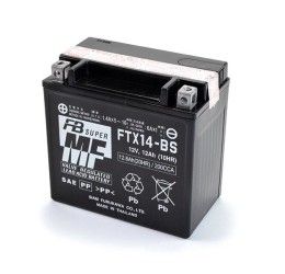 Batteria FURUKAWA per Buell XB12R 04-05 FTX14-BS da 12V/12AH (Dimensioni 150x87x145 mm)