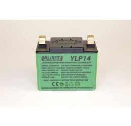 Batteria al Litio Aliant per Piaggio Vespa GTS 300 Super 11-16 modello ULTRALIGHT Y-LP14 (Peso 760g - Dimensioni 114x69x90 mm)