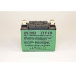 Batteria al Litio Aliant per Yamaha FZ8 Naked ABS 11-15 modello ULTRALIGHT Y-LP10 (Peso 740g - Dimensioni 114x69x90 mm)