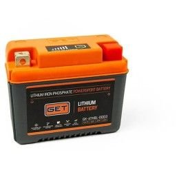 Batteria al Litio GET per GasGas EC 200 18-19 CCA 175 A da 12,8V (Dimesioni 107x85x56 mm)