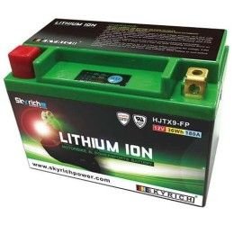 Batteria al Litio Skyrich per Benelli BN 302 ABS 17-19 HJTX9-FP da 12V/8AH (Dimesioni 150x87x105 mm)
