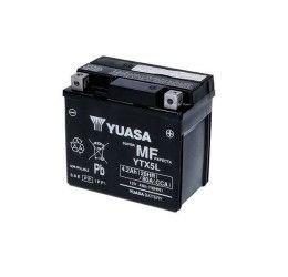 Batteria Yuasa per Aprilia RS 50 4T 18-19 YTX5L-BS da 12V/4AH (Dimensioni 114x71x106 mm)