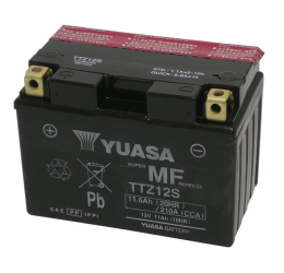 Batteria Yuasa per Honda SH 300 ABS 15-20 TTZ12S-BS da 12V/11AH (Dimensioni 150x87x110 mm) versione economica della YTZ12S