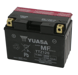 Batteria Yuasa per Honda Silver Wing 600 01-16 TTZ12S-BS da 12V/11AH (Dimensioni 150x87x110 mm) versione economica della YTZ12S