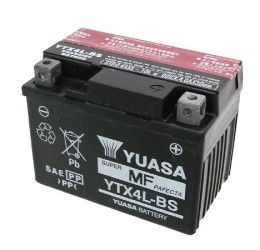 Batteria Yuasa per KTM 530 EXC-F 08-10 YTX4L-BS da 12V-3AH (Dimensioni 114x71x86 mm)