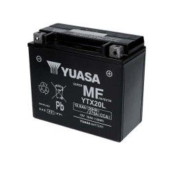 Batteria Yuasa per Triumph Rocket III 05-18 YTX20L da 12V/18AH (Dimensioni 177x88x156 mm)