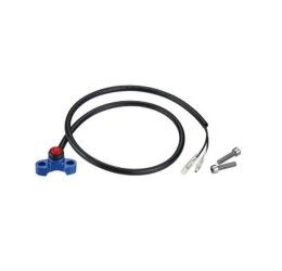 Bottone spegnimento massa Innteck Husqvarna TE 300 14-17 in ergal colore blu