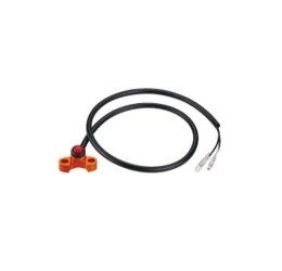 Bottone spegnimento massa Innteck Husqvarna TX 125 18-19 in ergal colore arancione