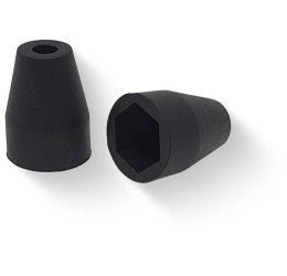 Cappucci in gomma indicatori di direzione M8 2 pz CNC Racing per Aprilia Tuono 660 Factory 22-23