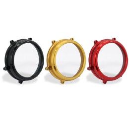 Coperchio carter frizione trasparente CNC Racing per Ducati 1199 Panigale S 12-14