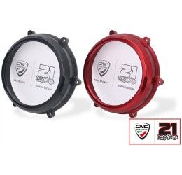 Coperchio carter frizione trasparente CNC Racing per Ducati Multistrada V4 Pikes Peak 22-24 Troy Bayliss Limited Edition