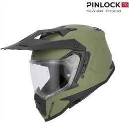 Casco enduro-turismo Acerbis ASSAULT Verde militare