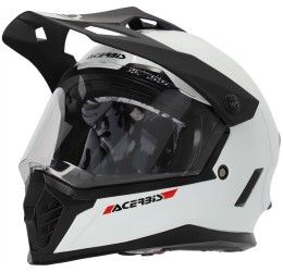 Casco enduro-turismo Acerbis per bambino RIDER JUNIOR Bianco