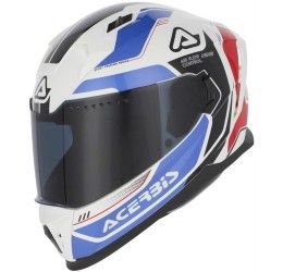 Casco integrale Acerbis X-WAY GRAPHIC Bianco/Blu/Rosso