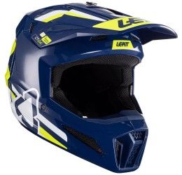 Casco cross enduro Leatt 3.5 per bambino colore blu